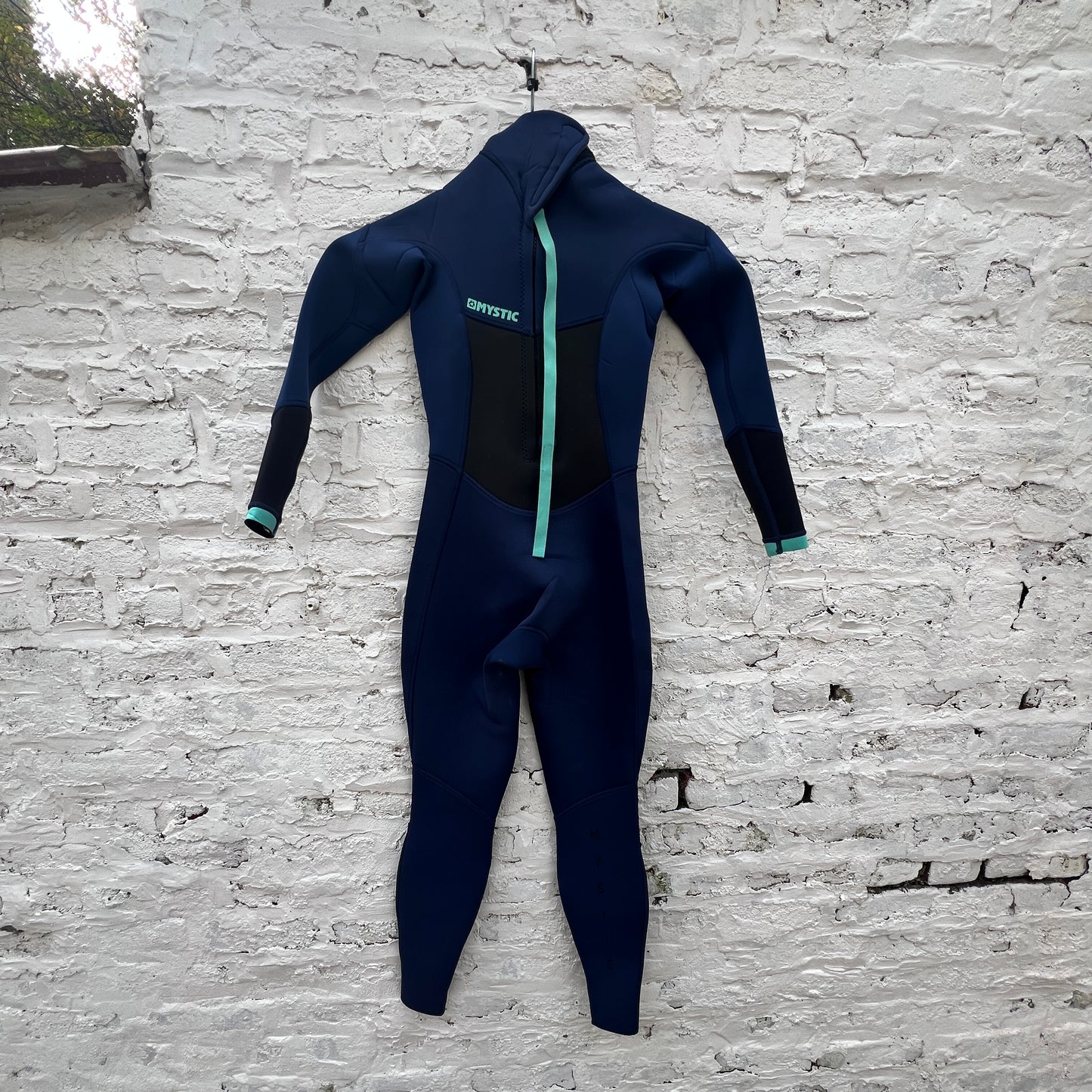 Mystic Brand Fullsuit 3/2mm Bzip Flatlock Women Night Blue USED - Fullsuit (Ungraded)