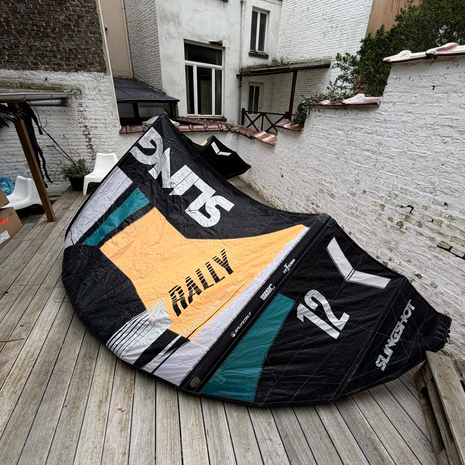 Slingshot Pack 7m+10m+12m RALLY/RPM Kite w/bar USED - Kites (GRADE B)