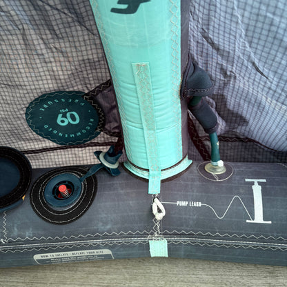 F-One Pack 7+9m BANDIT Kites w 2xbar+ Nobil Board 131x40 USED (Copy) | 21 - Kites (GRADE B)