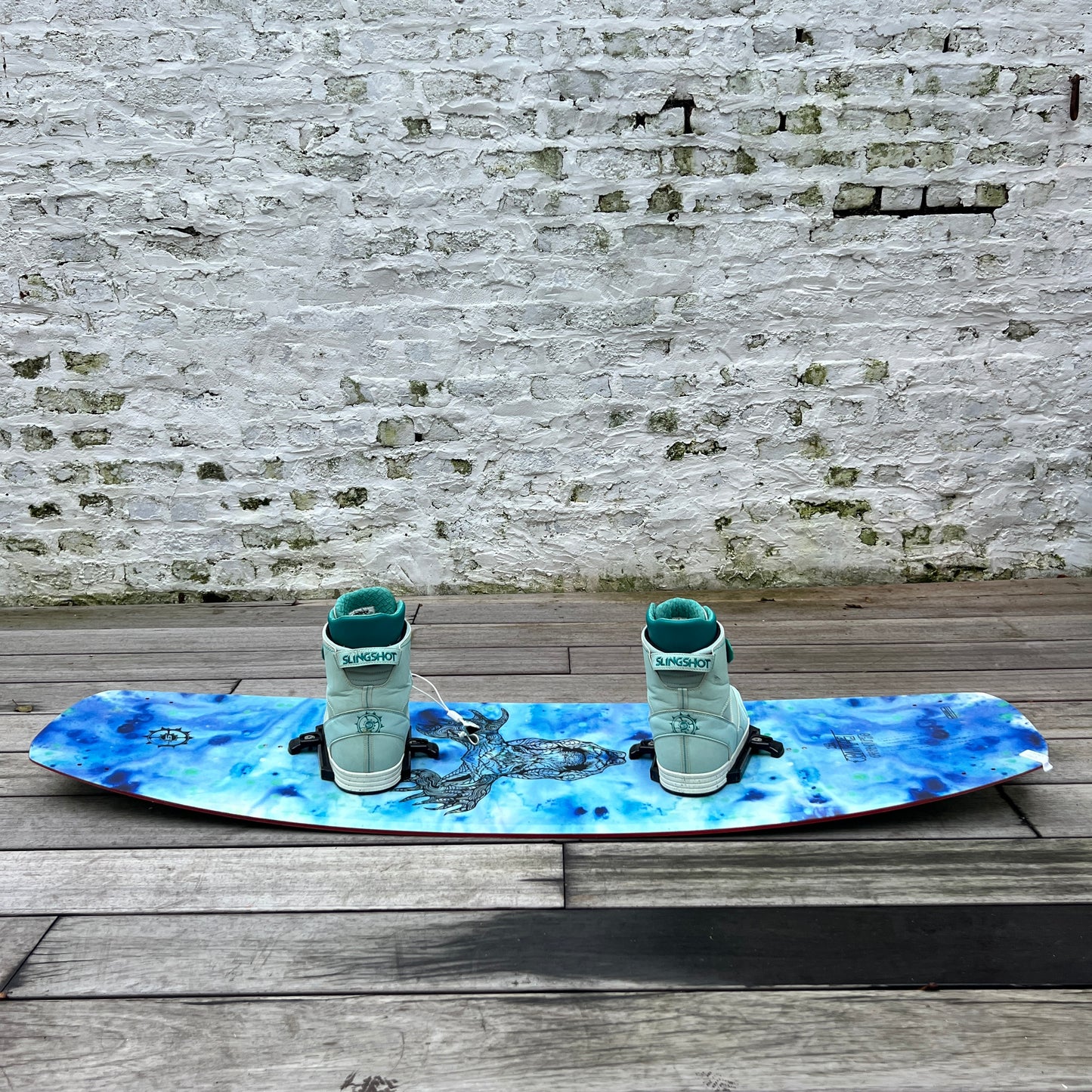 Slingshot CONTRAST Wakeboard 142cm + Bindings Jewel US9/EU40 USED | 20 - Bundles (GRADE A)