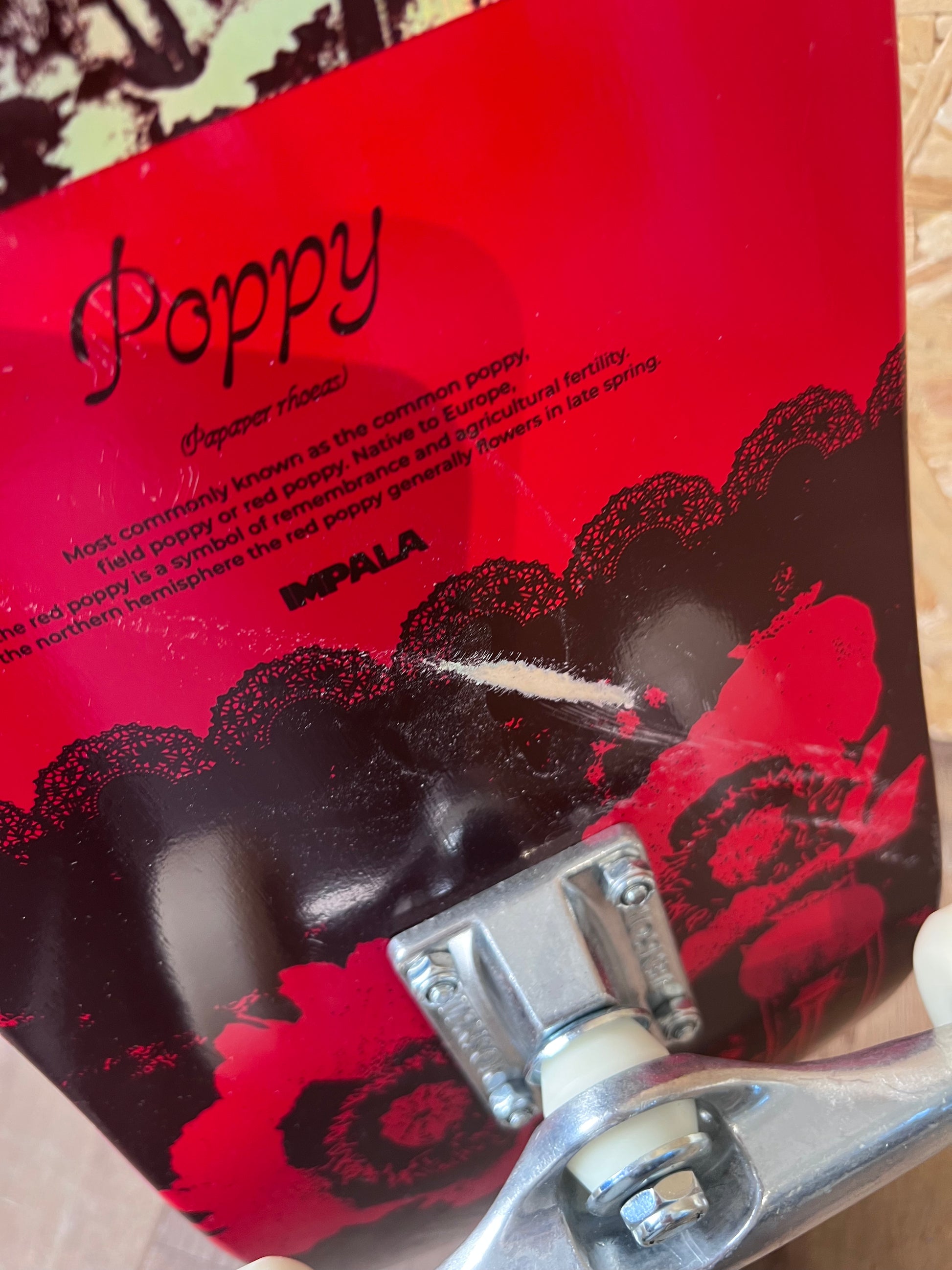 Impala Blossom Poppy 8.0 Skateboard complete - Skateboards