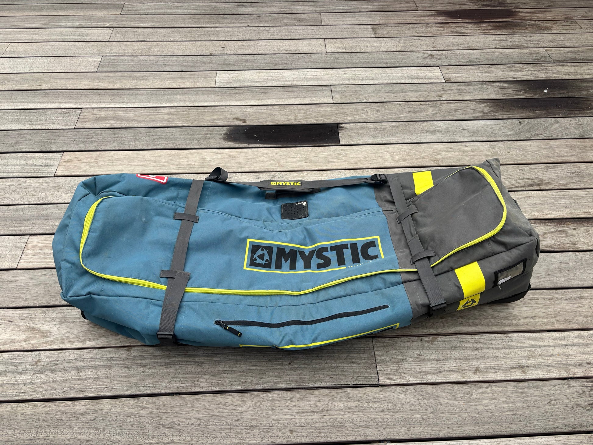 Mystic gearbox with wheels 140 cm USED - Boardbags-Wheels (GRADE A)
