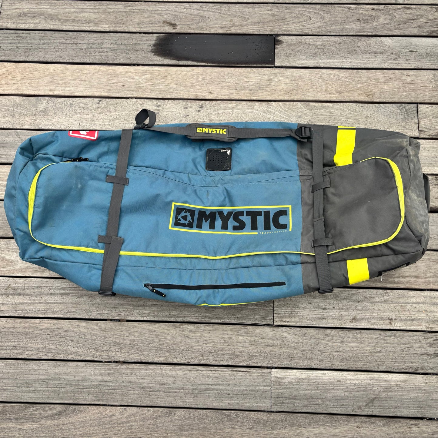 Mystic gearbox with wheels 140 cm USED - Boardbags-Wheels (GRADE A)