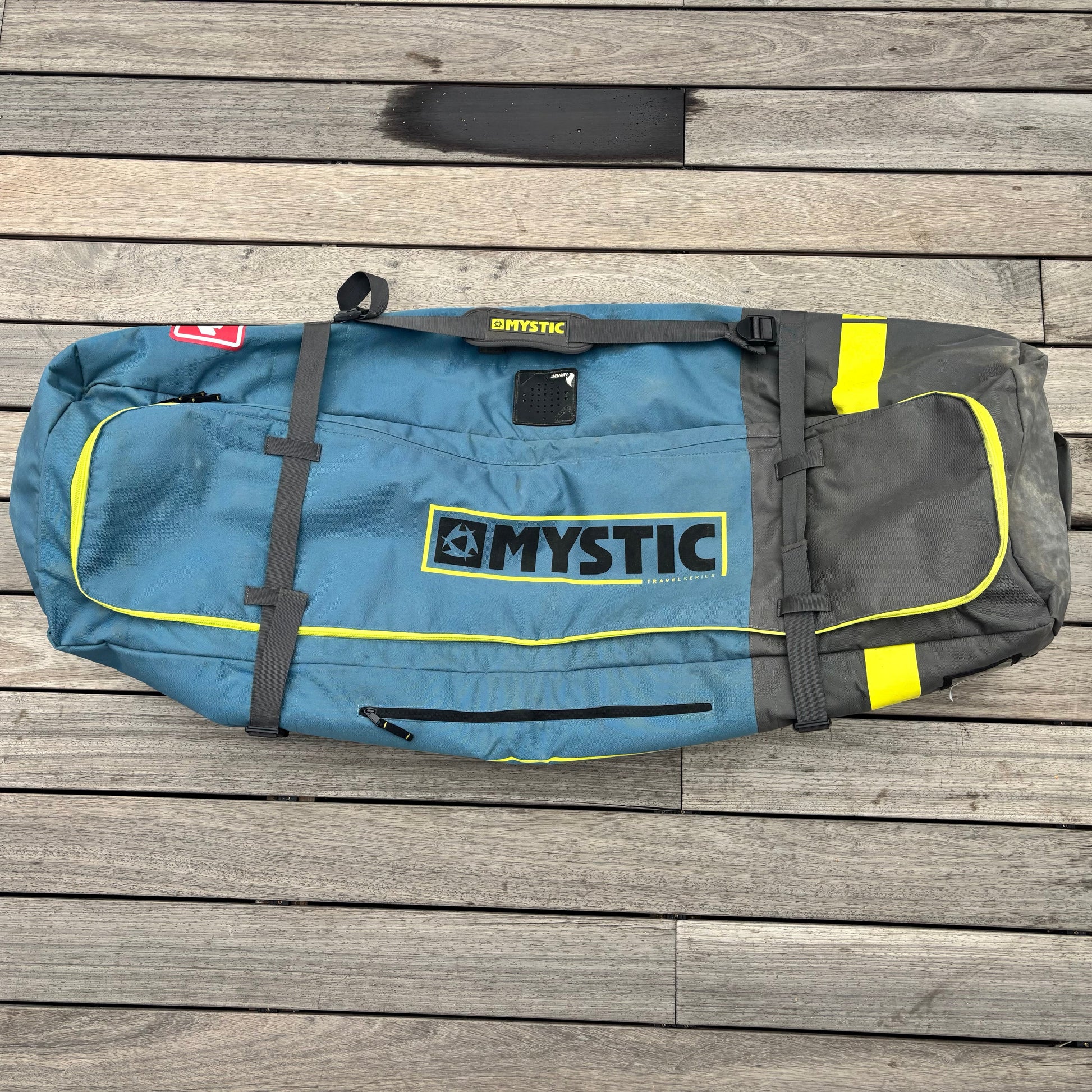 Mystic gearbox with wheels 140 cm USED - Boardbags-Wheels (GRADE A)