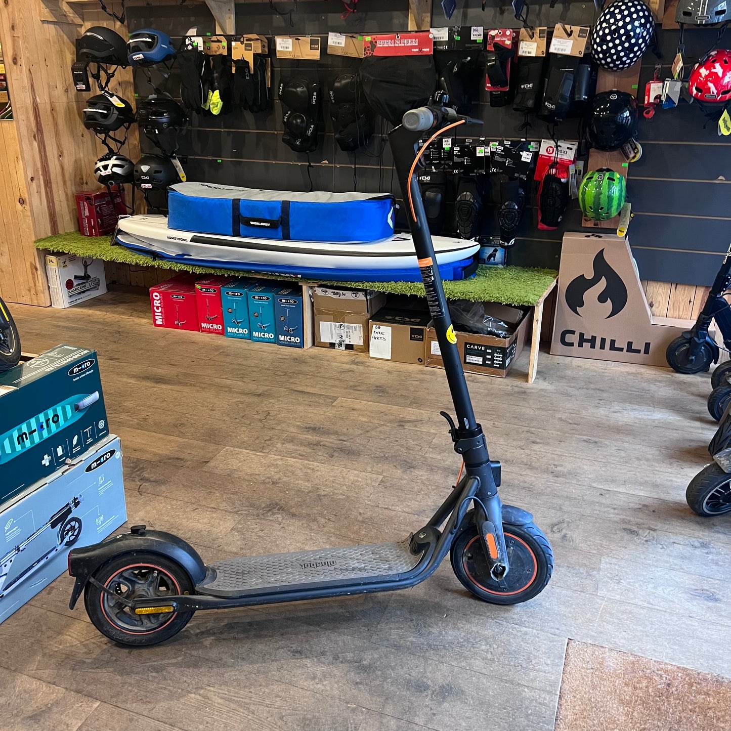 Segway Ninebot Kickscooter F40 E - 3380km USED - E-Steps (GRADE C)