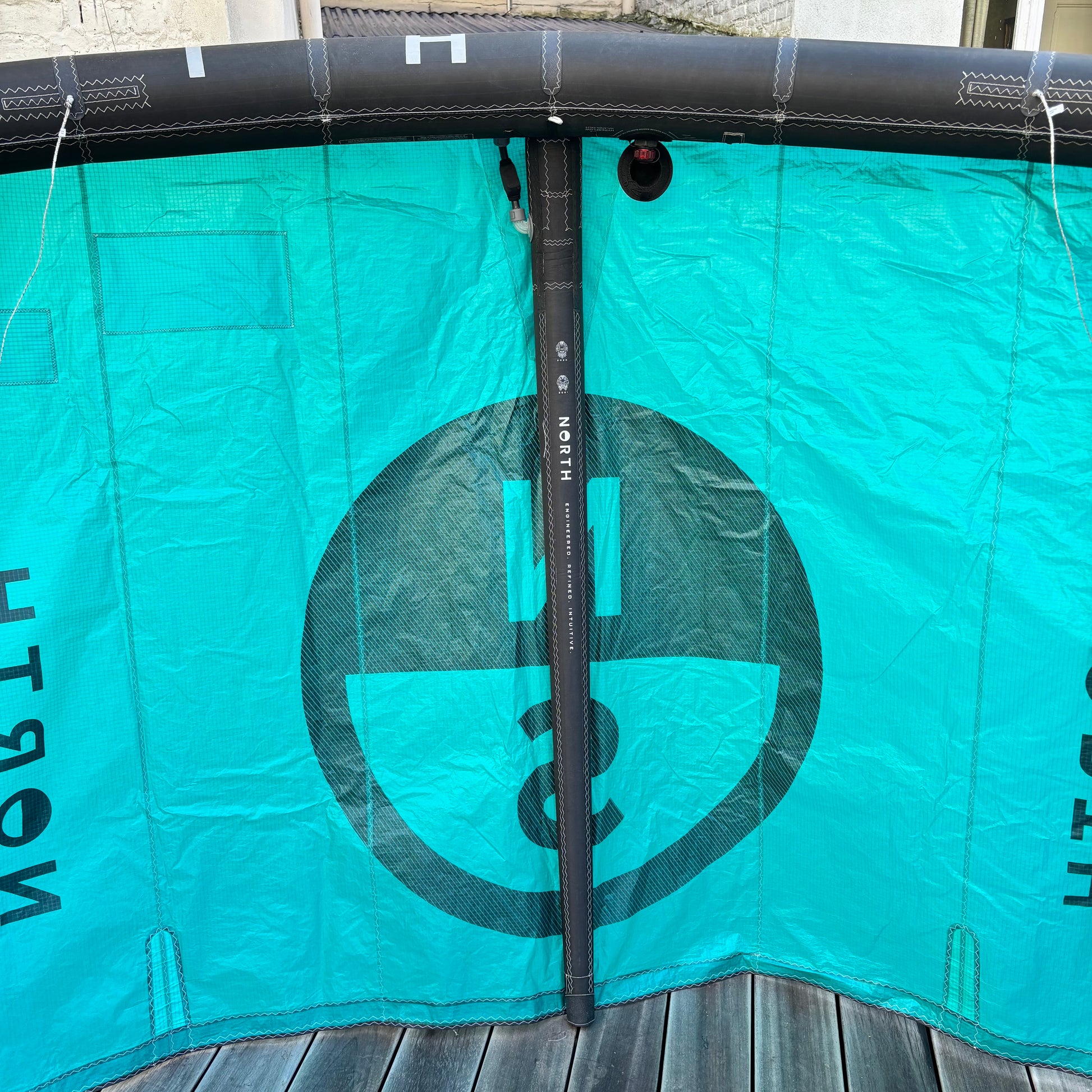 North ORBIT Kite 8m RZ-003 Turquoise USED | 24 - Kites (Ungraded)