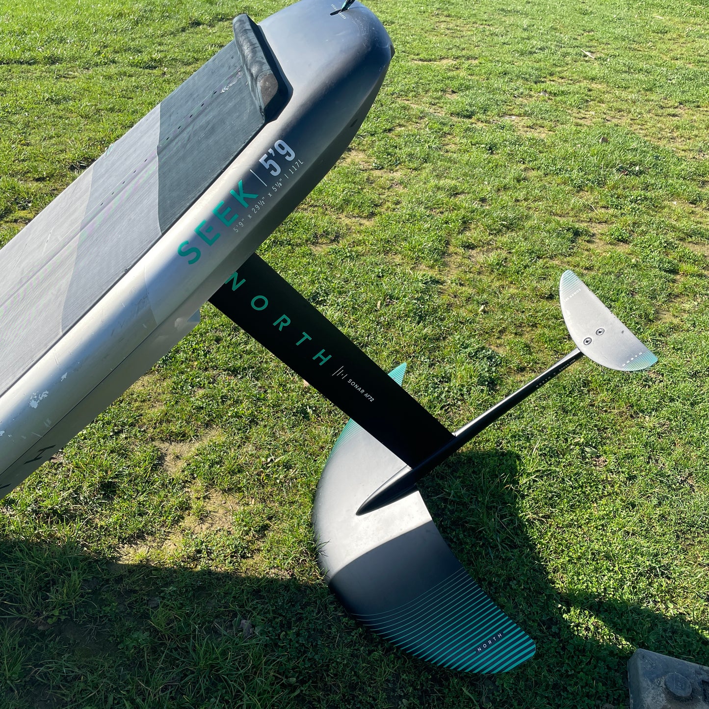 North Pack Seek 5'9 117L + Sonar Alu 72cm + FW2200 + Mast FW board USED - Full Sets (GRADE B)