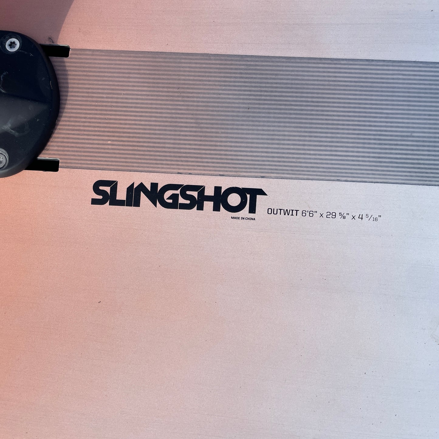 Slingshot Pack Outwit 6'6 + Carbon Mast 82cm Phantasm carbon PFI835 USED - Full Sets (GRADE D)