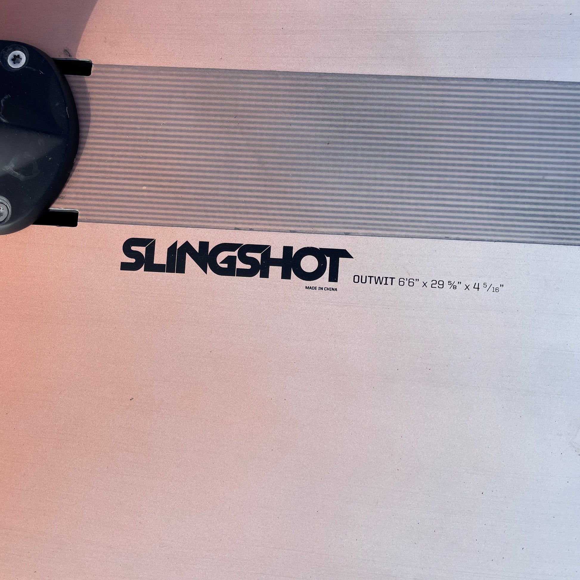 Slingshot Pack Outwit 6'6 + Carbon Mast 82cm Phantasm carbon PFI835 USED - Full Sets (GRADE D)