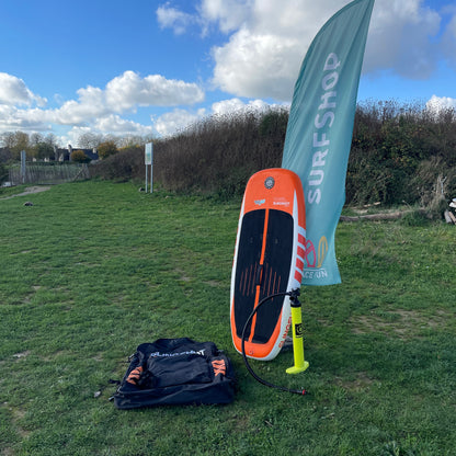 Slingshot I-FLY Inflatable wingboard 5'3 105L Complete with bag & Pump USED - Inflatable Wing Foilboards (GRADE A)