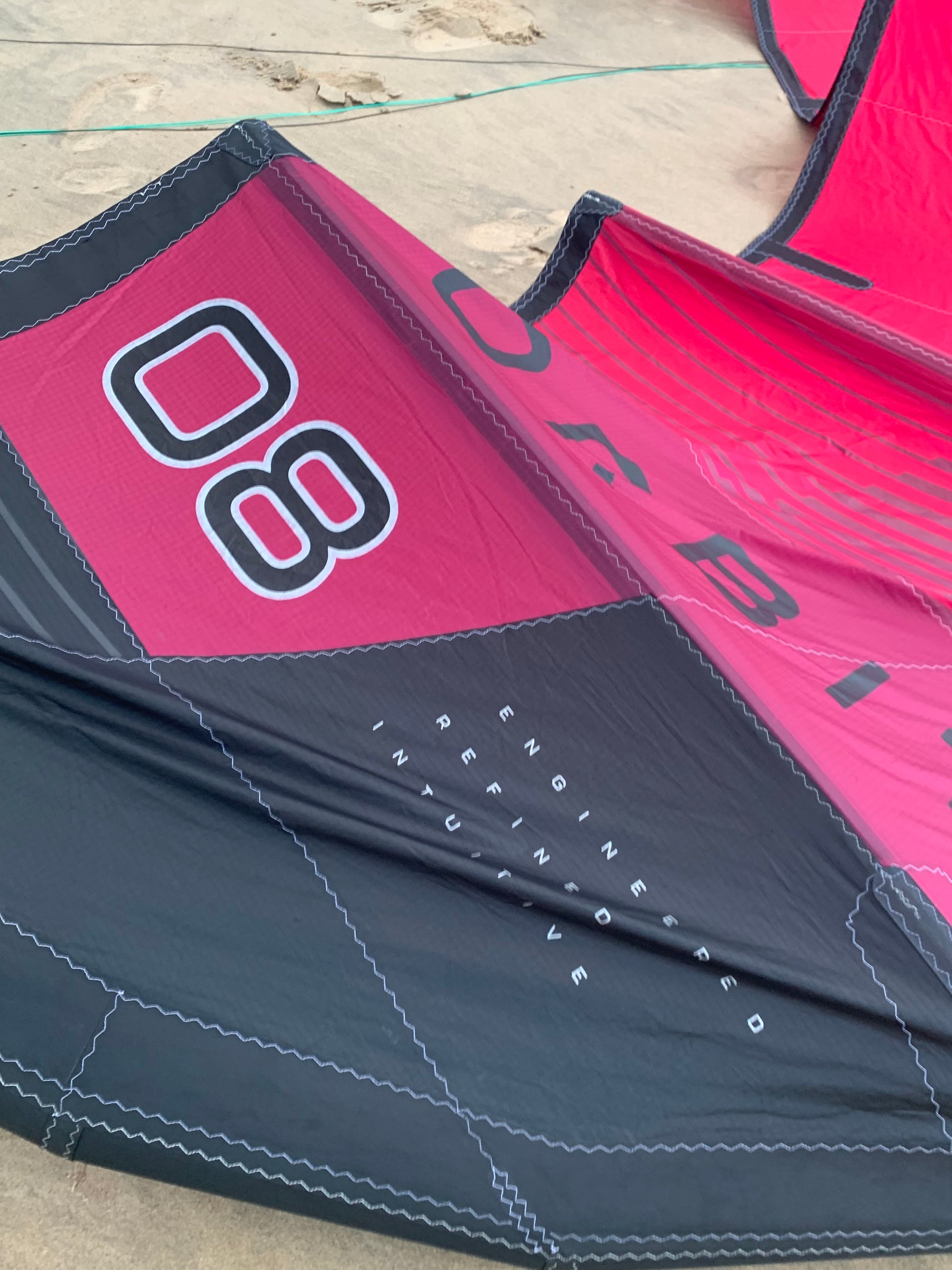 North ORBIT 8m Kite Only w/bag USED | 24 - Kites (GRADE A)