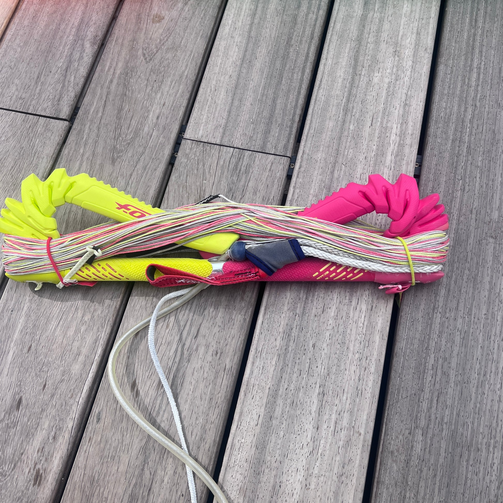 F-One Bandit 7+10m Kites w/bar USED | 17 - Kites (GRADE B)