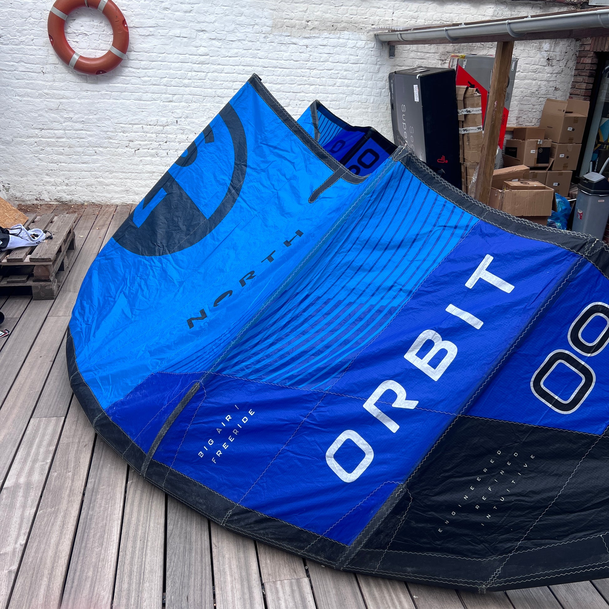 North ORBIT Kite 9m Pacific Blue USED | 24 - Kites (GRADE A)