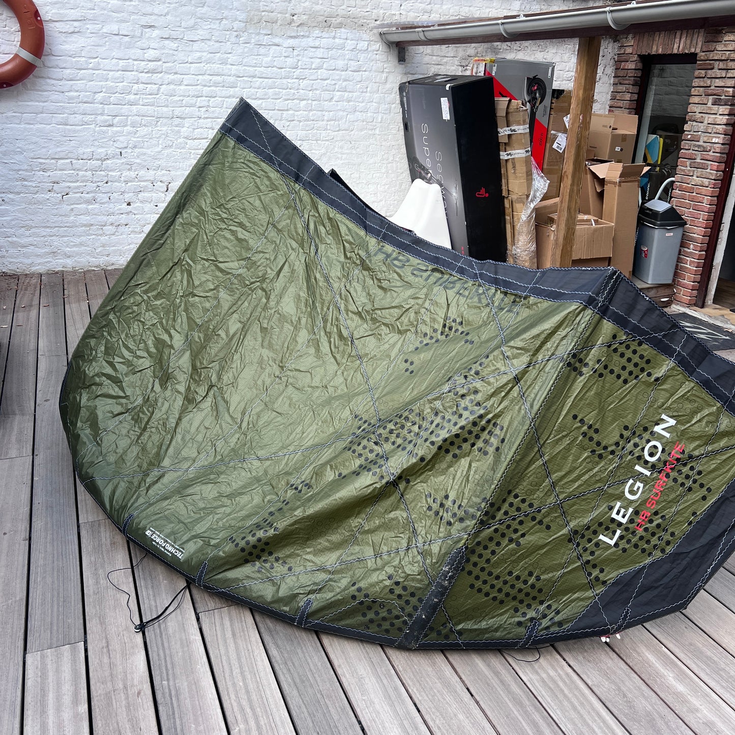 HB-Kite HB 6m LEGION Only w/bag USED | 20 - Kites (GRADE A)