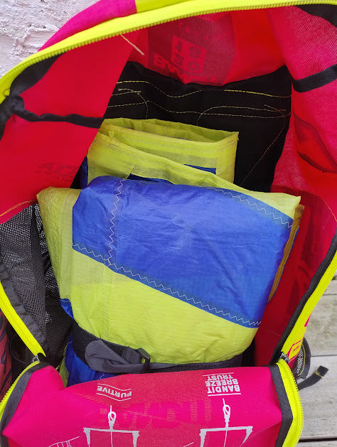 F-One Bandit 7m+9m+12m Kites with 2 bars USED
