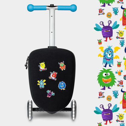 Micro Scooter Luggage Junior LED - Scootcases