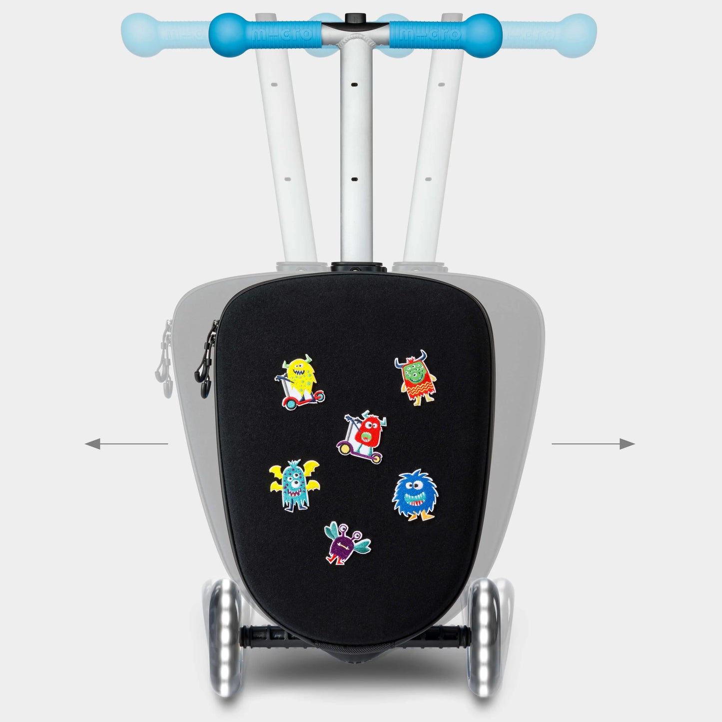 Micro Scooter Luggage Junior LED - Scootcases