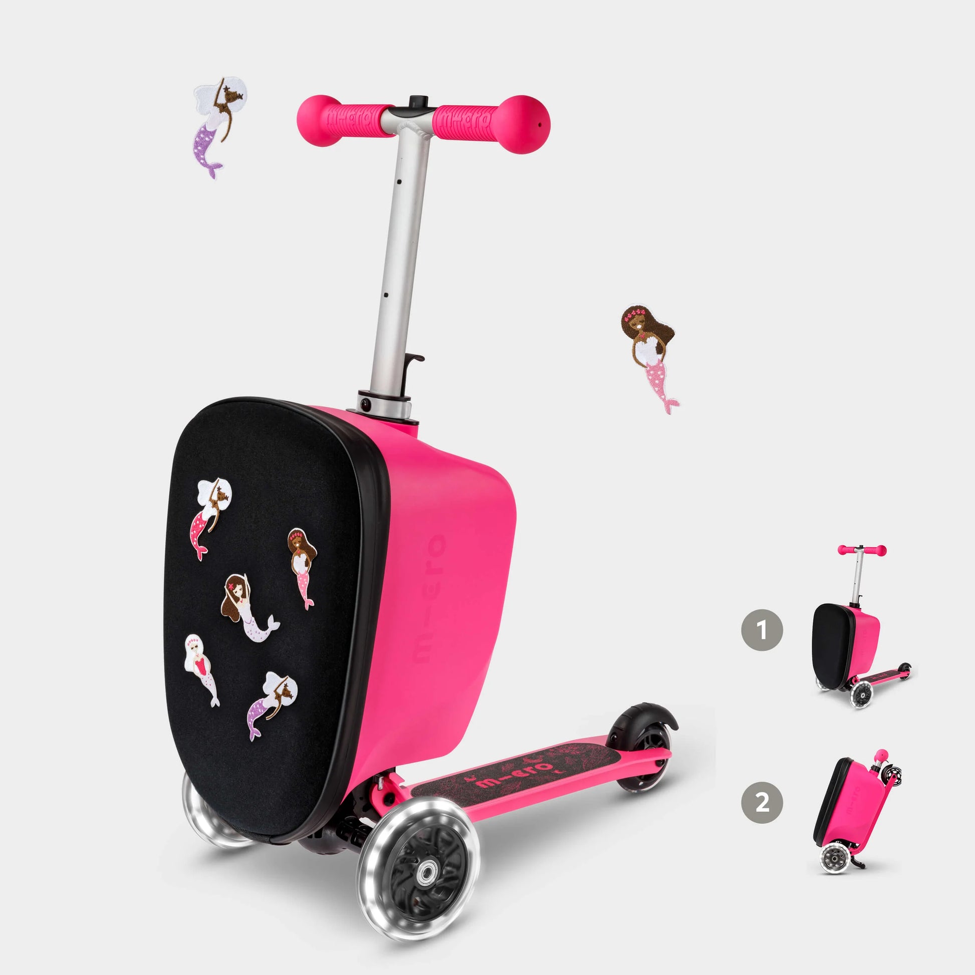 Micro Scooter Luggage Junior LED - Scootcases