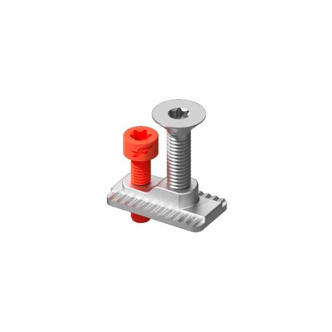 F-One LOCKABLE T-NUTS - Screws