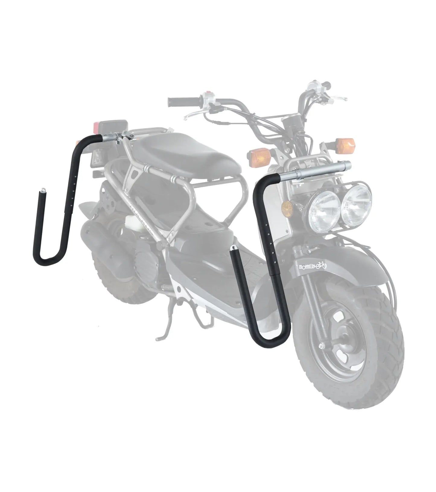 Moved by Bikes Moped Rack - Bike Racks