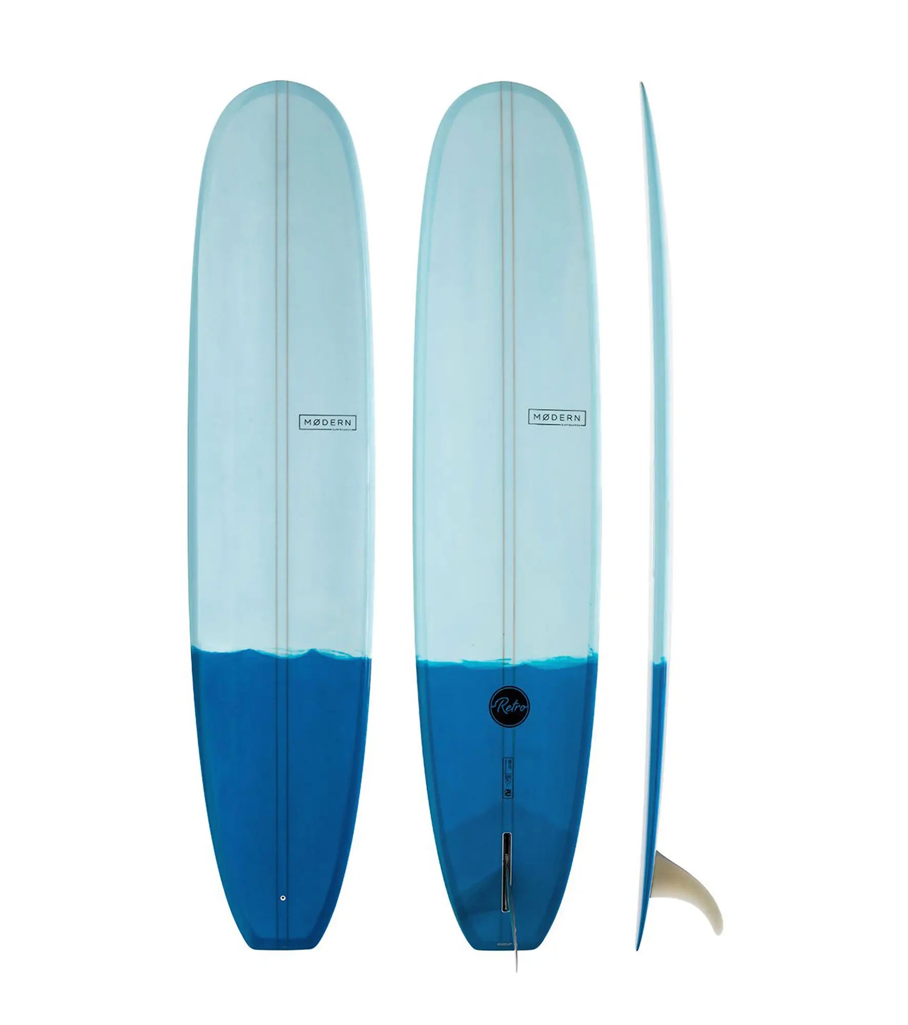 Modern Retro PU - Single Fin FACTORY SECOND - Long Boards