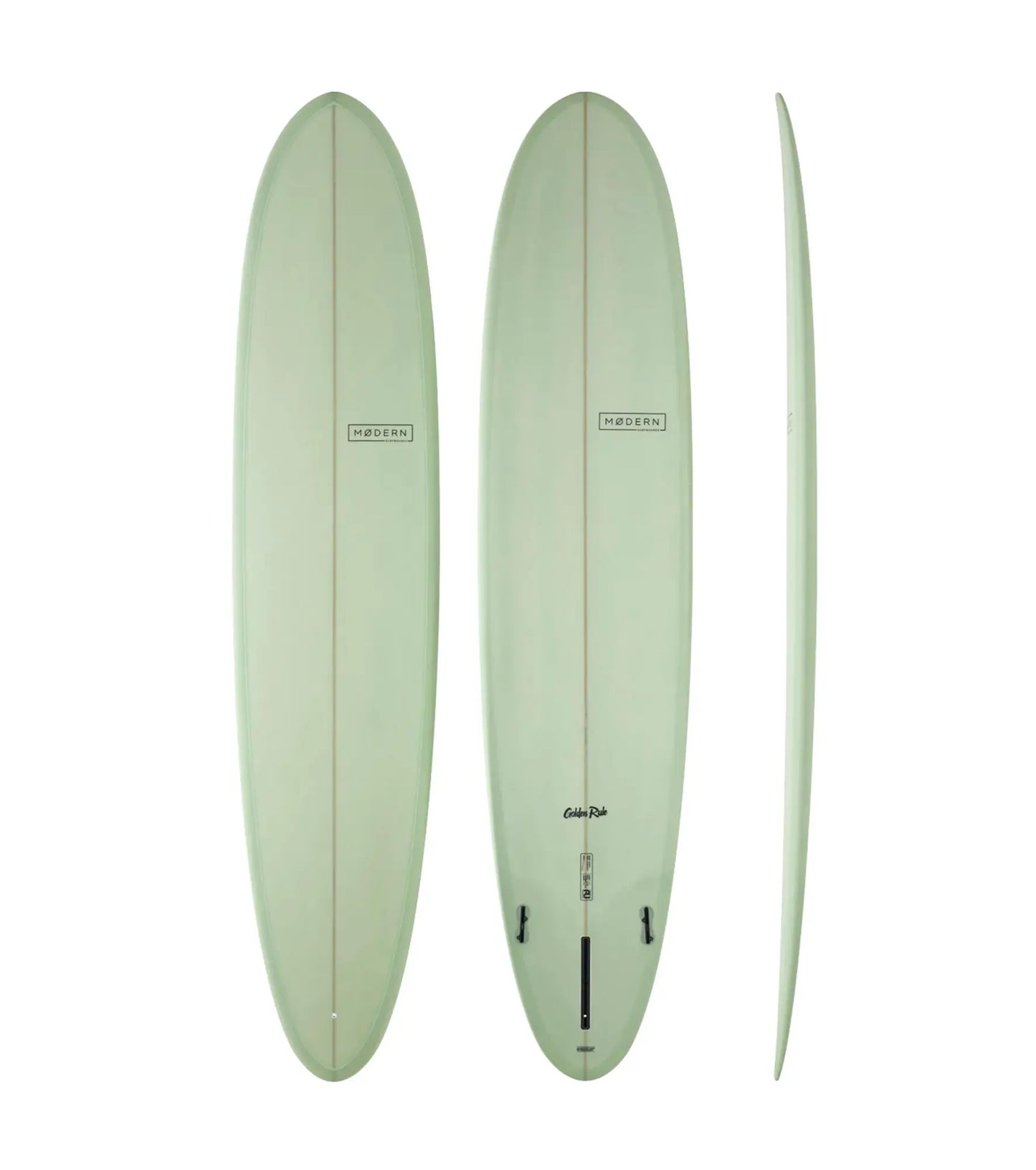 Modern Golden Rule - PU - FCS II - 2 + 1 Fin FACTORY SECOND - Long Boards