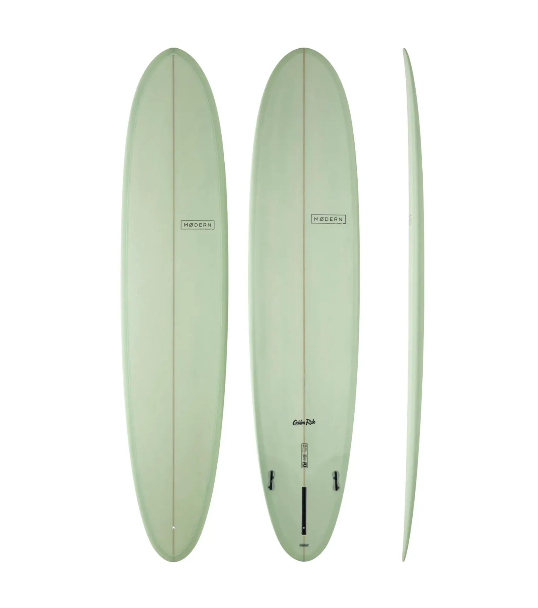 Modern Golden Rule - PU - FCS II - 2 + 1 Fin FACTORY SECOND - Long Boards