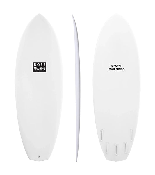 Misfit Dope Machine- Primitek - Futures - 5 Fin - Short Boards