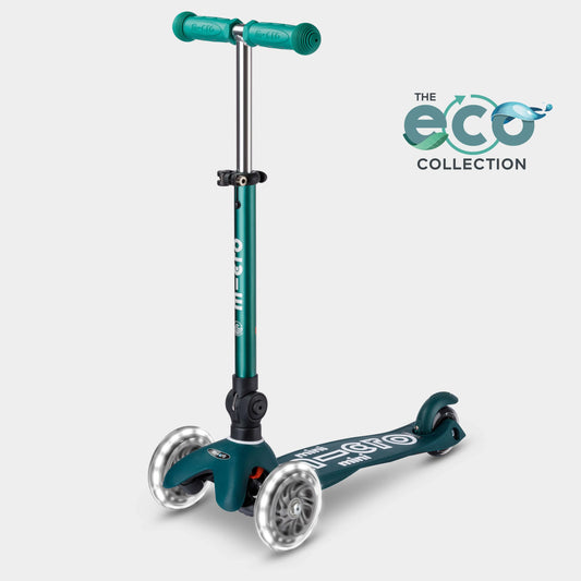 Micro MINI Foldable Deluxe ECO LED - 3 Wheel Steps