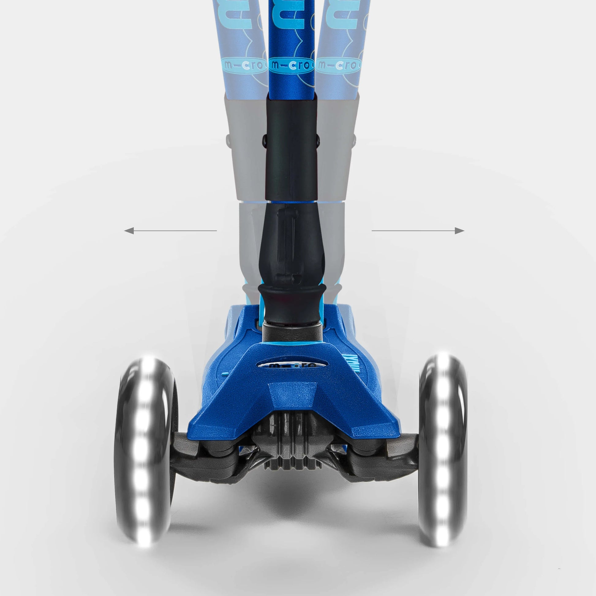 Micro MAXI Deluxe Foldable LED - 3 Wheel Steps