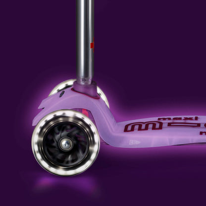 Micro MAXI Deluxe LED Glow - 3 Wheel Steps