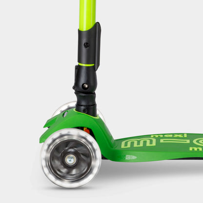 Micro MAXI Deluxe Foldable LED Neon - 3 Wheel Steps
