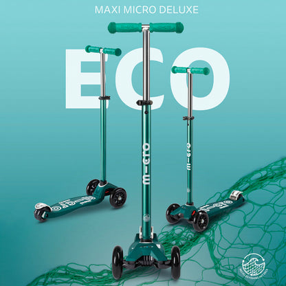 Micro MAXI Deluxe Eco LED - 3 Wheel Steps