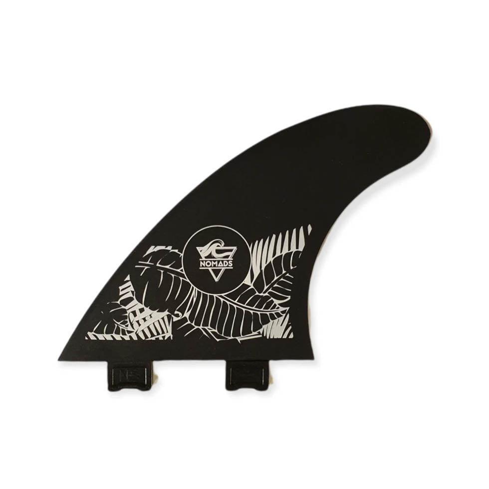 Nomads Nomad Fins (R)evolution pro - Noir Tropical Dual Tab - FCS/Thruster