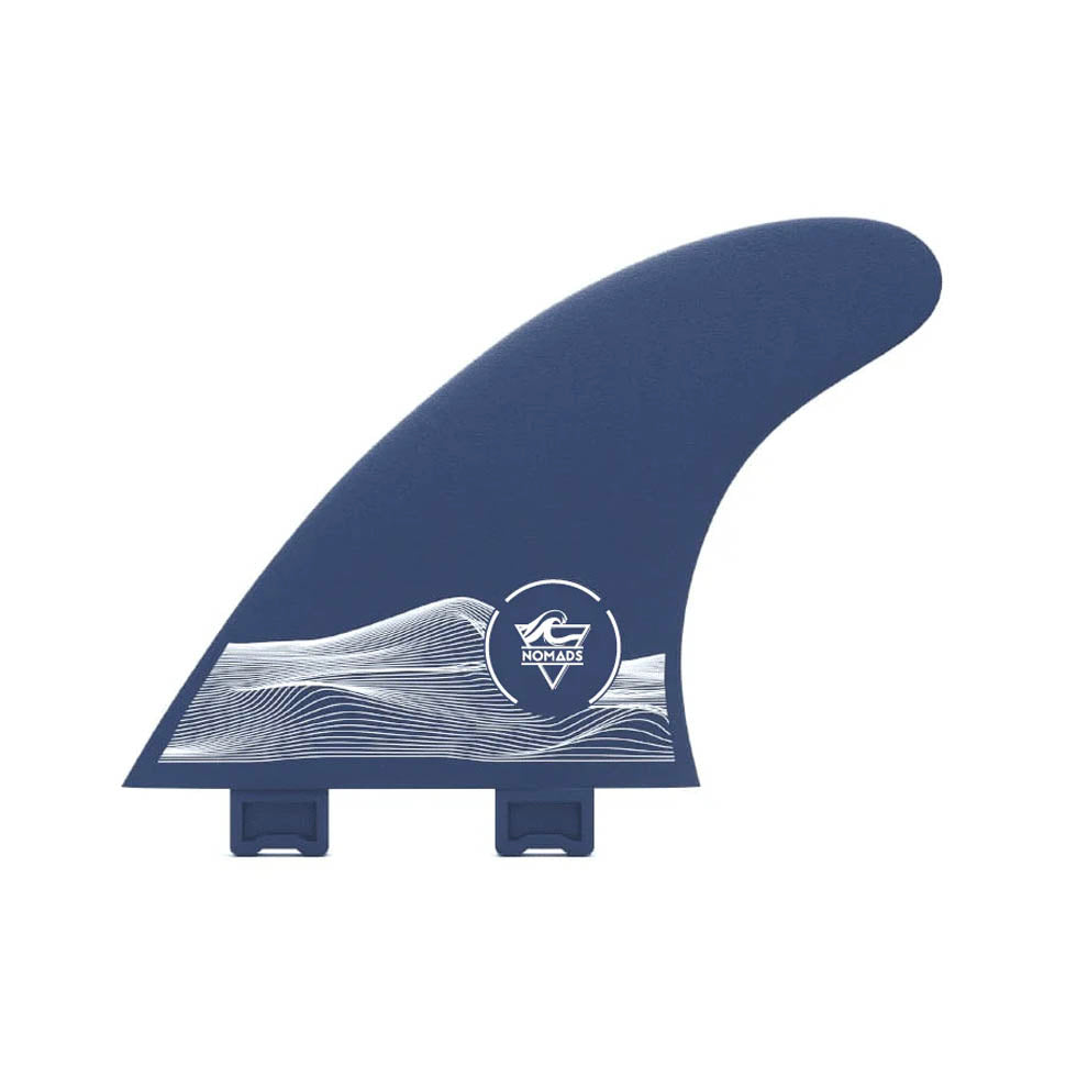 Nomads Nomad Fins (R)evolution pro - bleu vague Dual Tab - FCS/Thruster