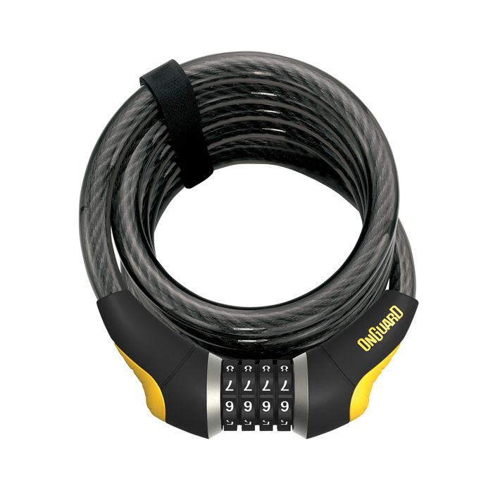 Onguard Doberman Combo Cable Lock - Combo Cable Locks