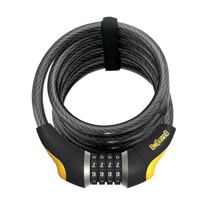 Onguard Doberman Combo Cable Lock - Combo Cable Locks
