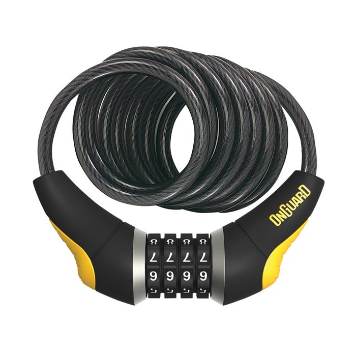 Onguard Doberman Combo Cable Lock - Combo Cable Locks