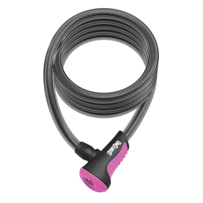 Onguard Neon Coil Key Cable Lock - Key Cable Locks