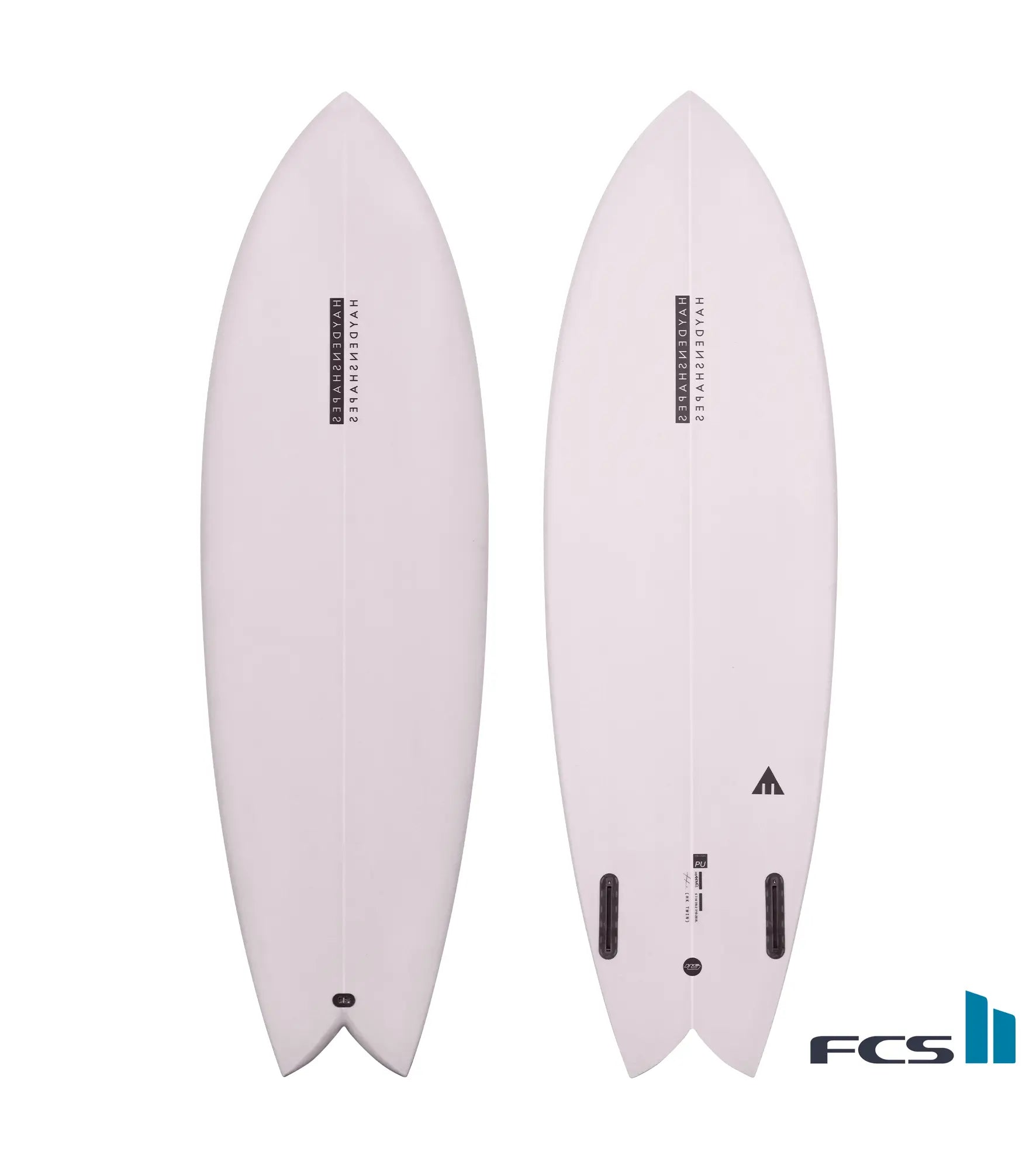 Haydenshapes Hypto Krypto TWIN PU - FCS II - 2 Fin - Short Boards