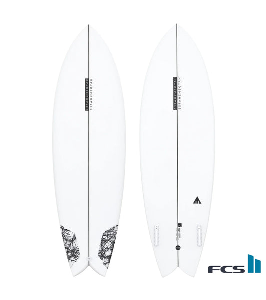 Haydenshapes Hypto Krypto TWIN PU - FCS II - 2 Fin - Short Boards