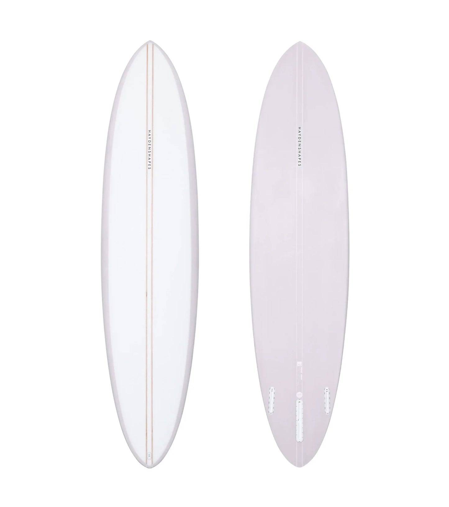Haydenshapes Mid Length Glider PU - Futures - 2 + 1 Fin - Fun Boards