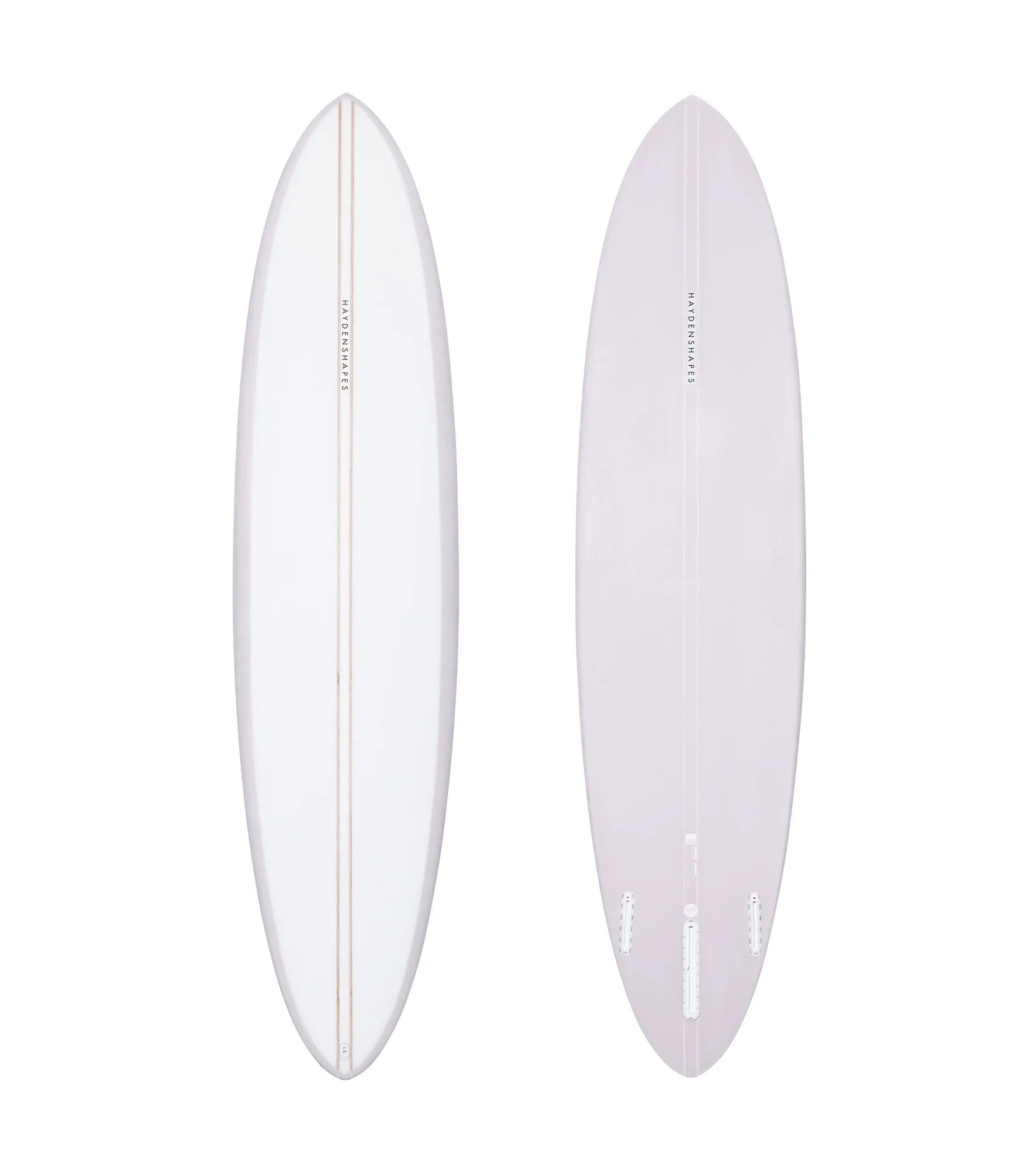 Haydenshapes Mid Length Glider PU - Futures - 2 + 1 Fin - Fun Boards