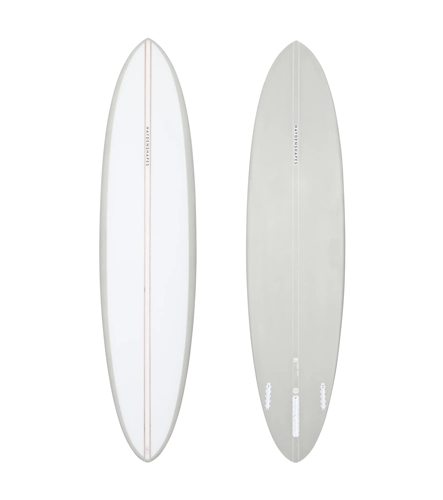 Haydenshapes Mid Length Glider PU - Futures - 2 + 1 Fin - Fun Boards