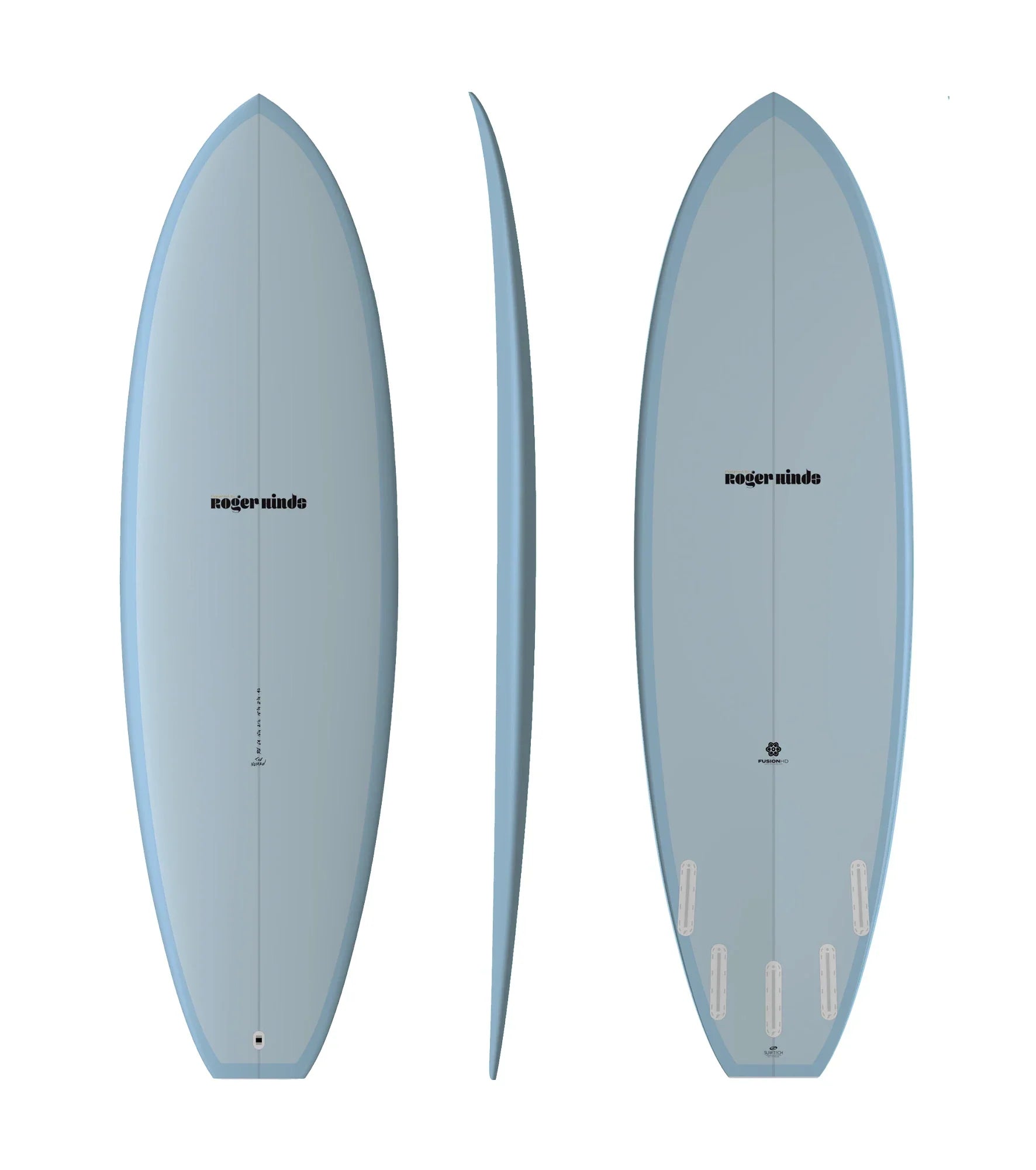 Roger Hinds Nomad - Fusion HD - Futures - 5 Fin - Short Boards