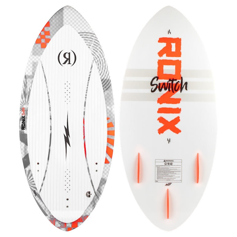 Ronix Switch Skimmer Tuff Tech Textured White / Orange | 27
