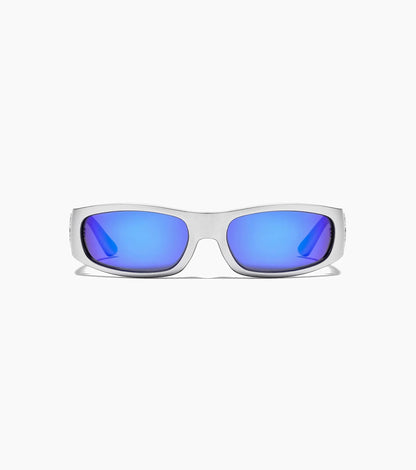 Ritual Vision - Parasite - Matte Chrome / Blue Reflective - Polarised