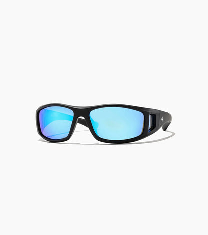 Ritual Vision Dragster - Matte Black / Blue Reflective - Polarised - Sunglasses