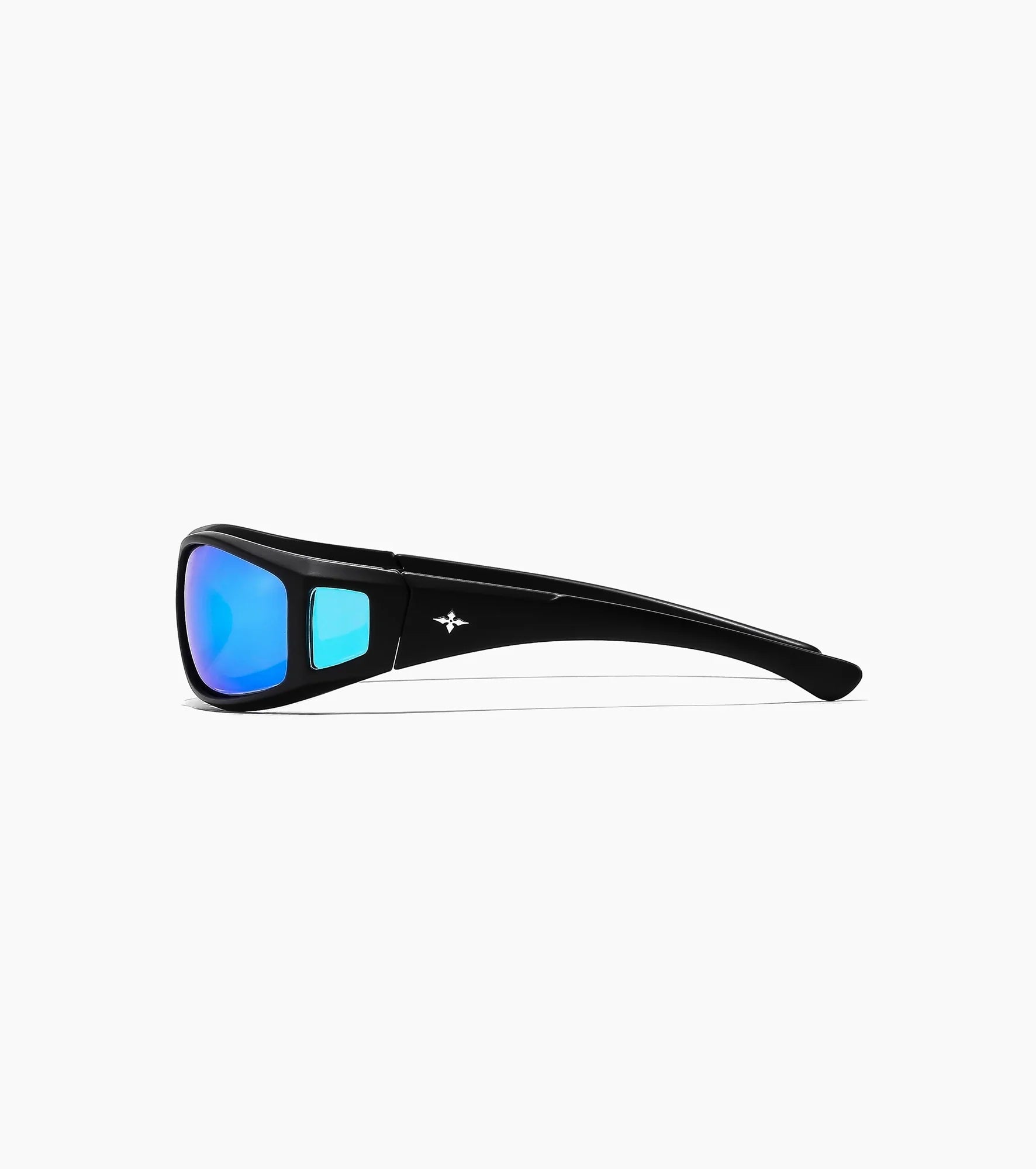 Ritual Vision Dragster - Matte Black / Blue Reflective - Polarised - Sunglasses