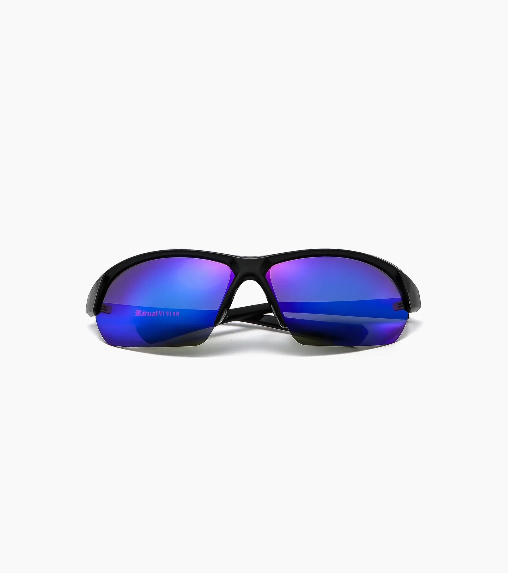 Ritual Vision Break & Enter - Polished Black / Blue Reflective - Sunglasses